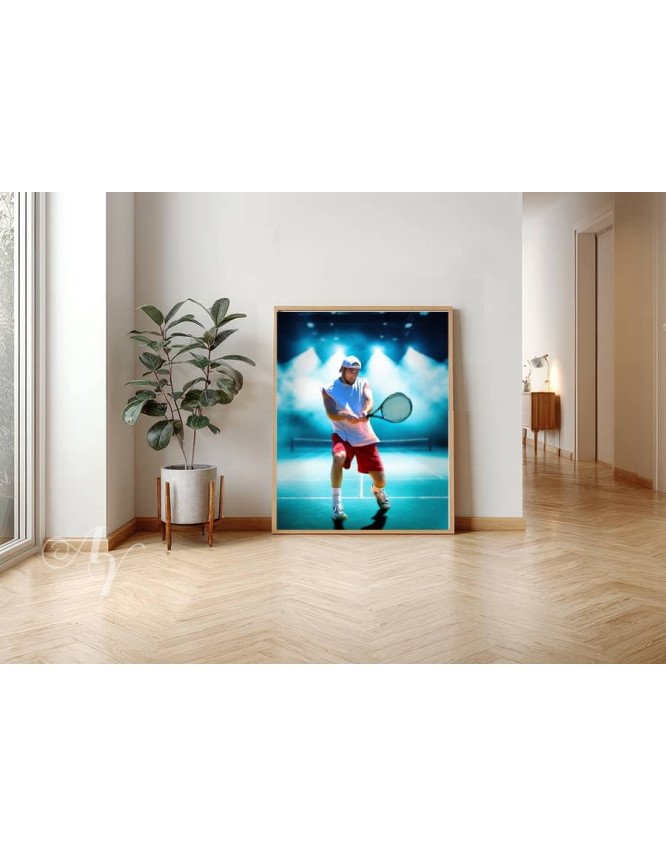 Tennis Customized Photo Paintings