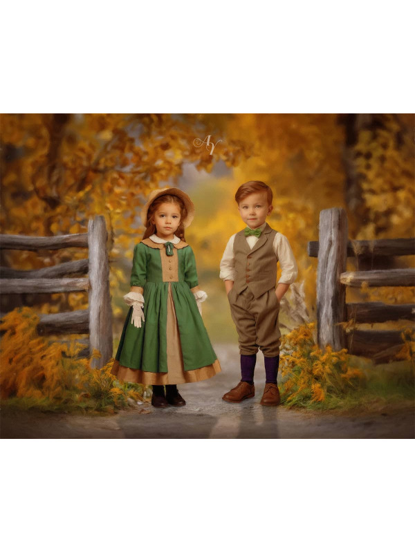 Victorian Atrium Child Customized Photo Paintings
