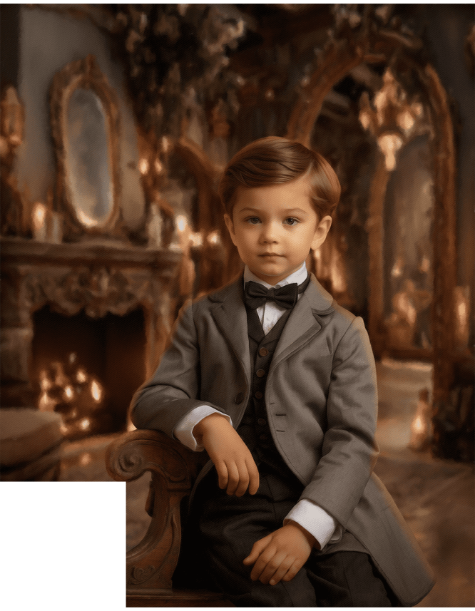 Victorian Great Room Child Customized Photo Paintings Victorian Great Room Child Customized Photo Paintings