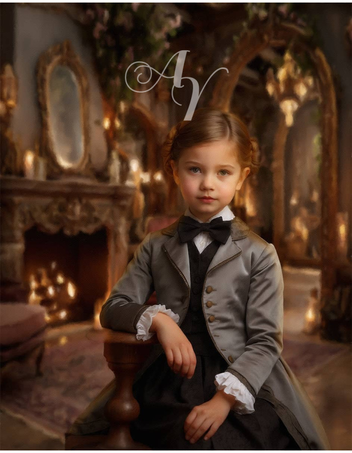 Victorian Great Room Child Customized Photo Paintings Victorian Great Room Child Customized Photo Paintings