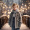 Victorian Child Winter Bridge Customized Photo Paintings