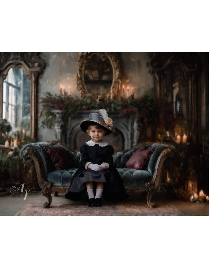 Victorian Sitting Room Child Customized Photo Paintings Victorian Sitting Room Child Customized Photo Paintings