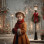 Victorian Christmas Street Child Customized Photo Paintings