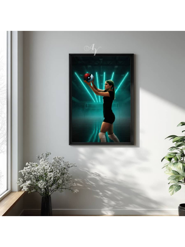 Volleyball Customized Photo Paintings