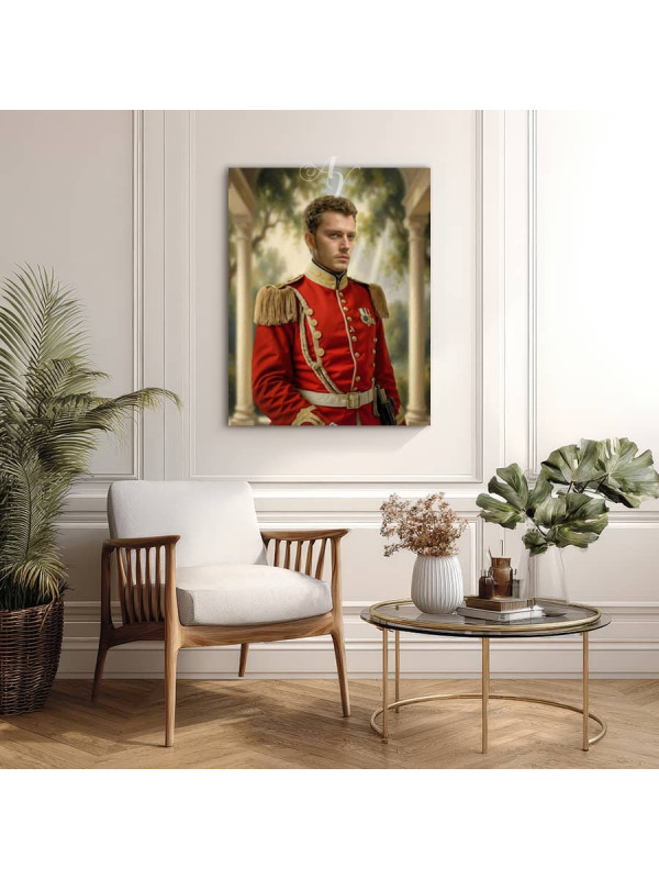 Vintage Soldier Customized Photo Paintings