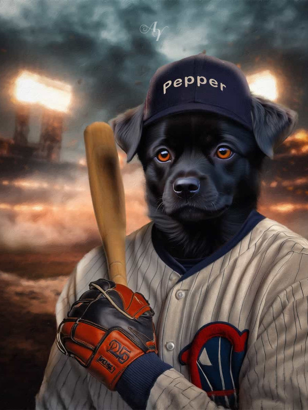 Sports Pet Customized Photo Paintings on Canvas