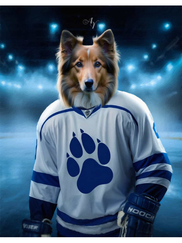 Sports Costume Dog - Cat - Pet Customized Photo Paintings
