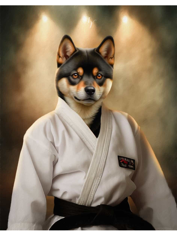 Sports Costume Dog - Cat - Pet Customized Photo Paintings