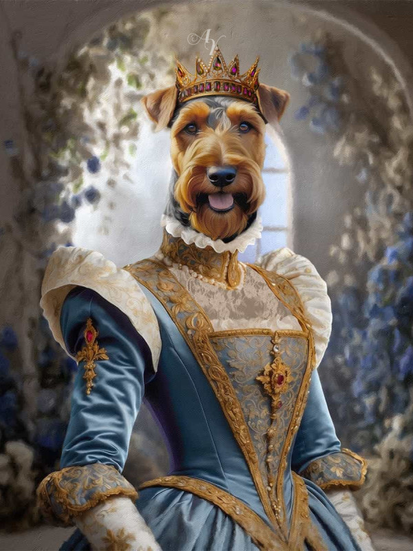 Princess Pet Customized Photo Paintings