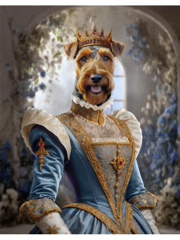 Princess Pet Customized Photo Paintings