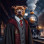 Hairy Potter Costume Pet Customized Photo Paintings