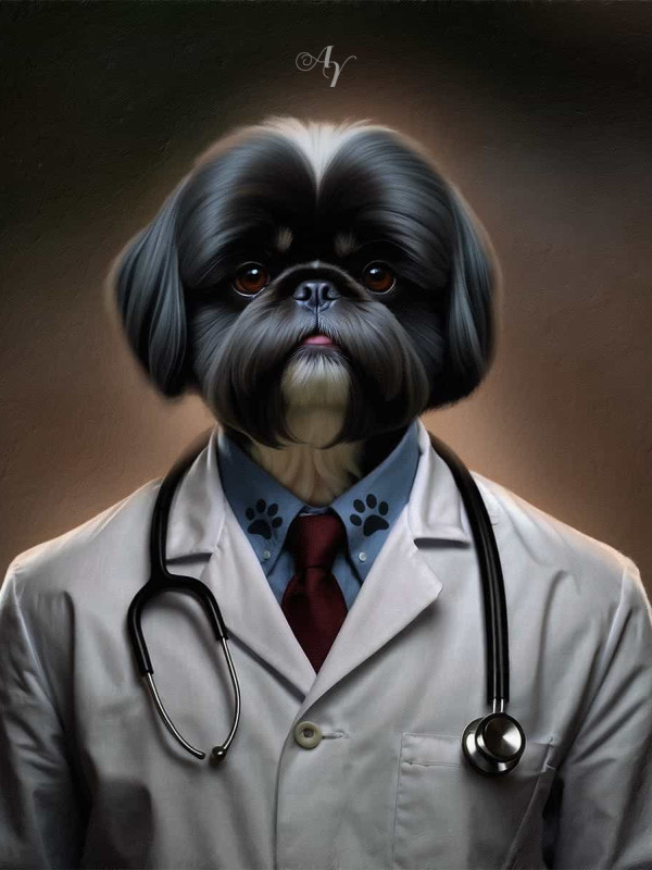 Career - Lifestyle Costume Pet Customized Photo Paintings
