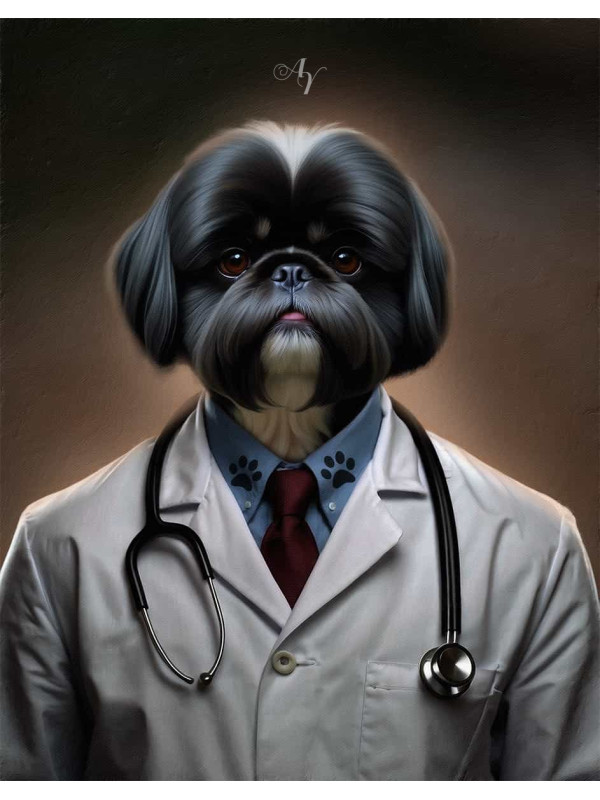 Career - Lifestyle Costume Pet Customized Photo Paintings