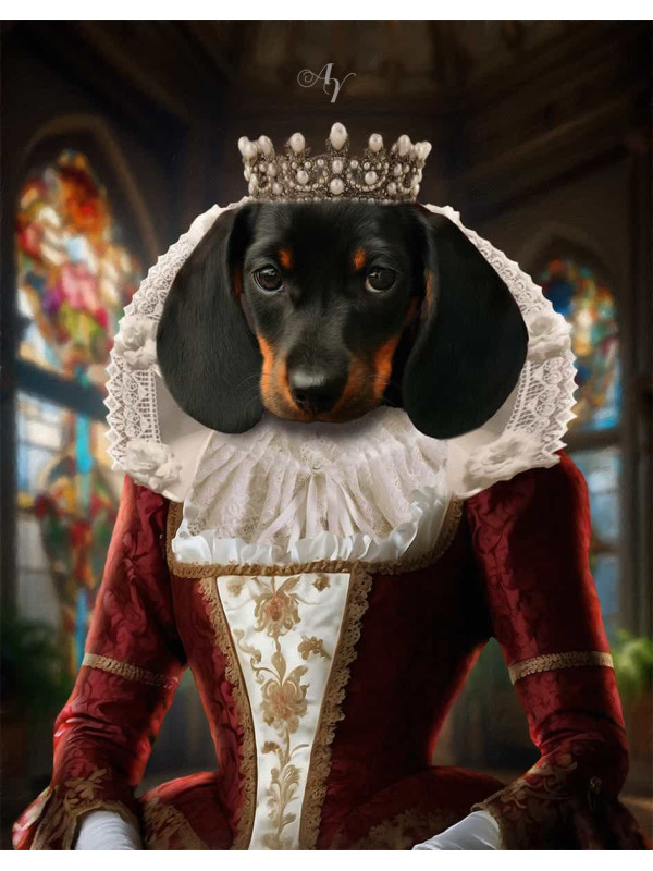 Princess Pet Customized Photo Paintings