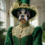 Noble Ladies Pet Period Style Customized Photo Paintings