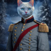 Vintage Military Pet Customized Photo Paintings