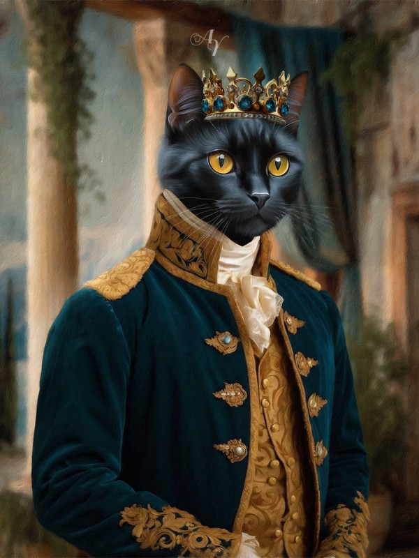 Prince Pet Customized Photo Paintings