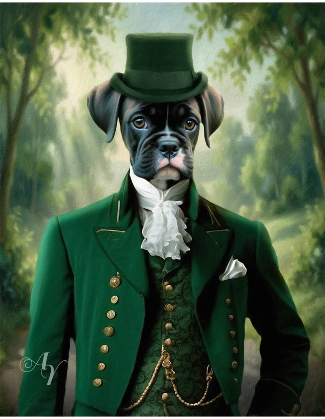 Prince Pet Customized Photo Paintings
