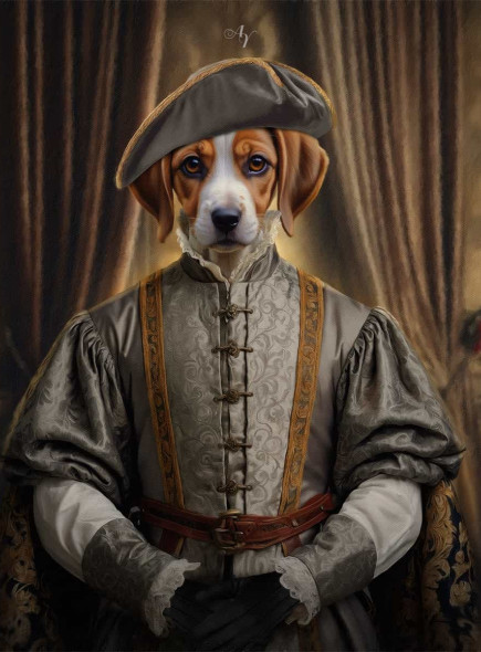 Prince Pet Costume Custom Painting
