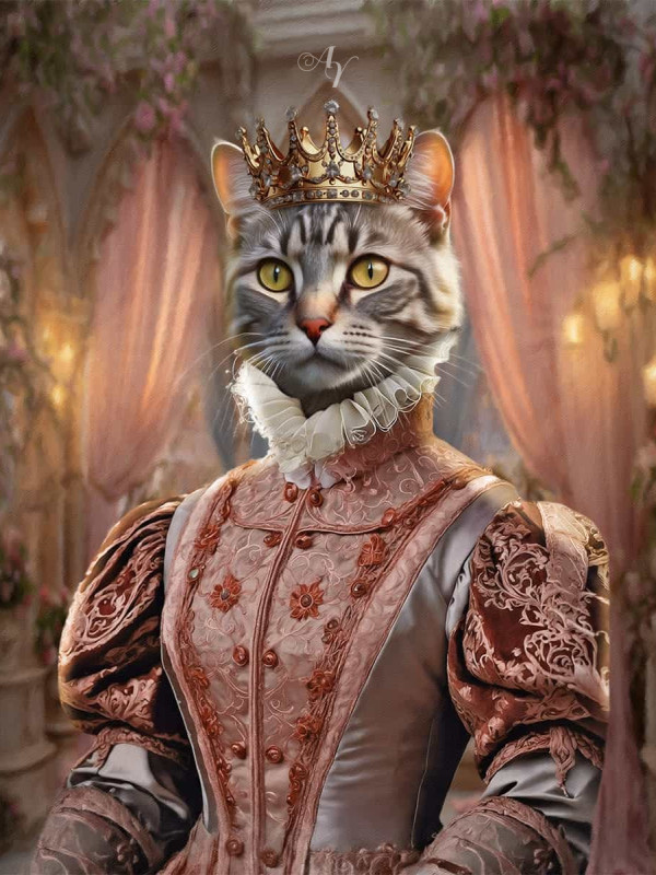 Princess Pet Customized Photo Paintings