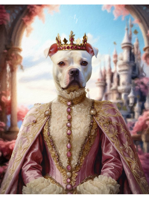 Princess Pet Customized Photo Paintings