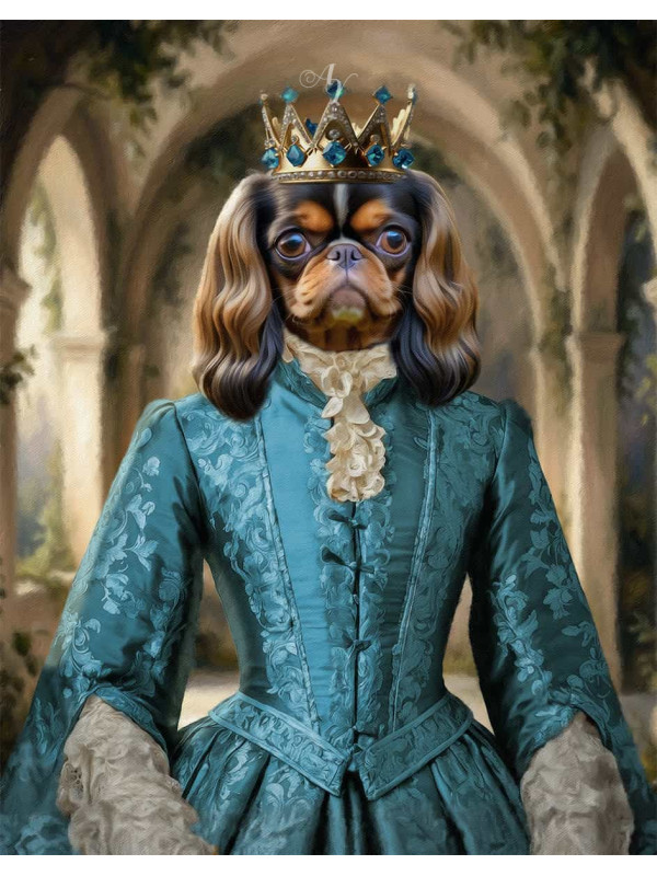 Princess Pet Customized Photo Paintings