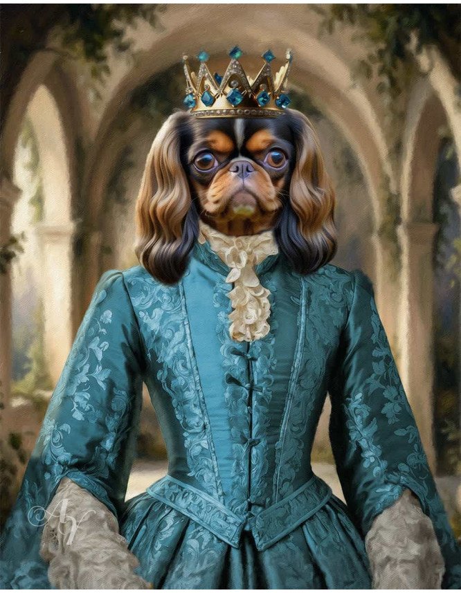 Princess Pet Customized Photo Paintings Princess Pet Customized Photo Paintings
