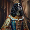 Queen Pet Period Style Customized Photo Paintings