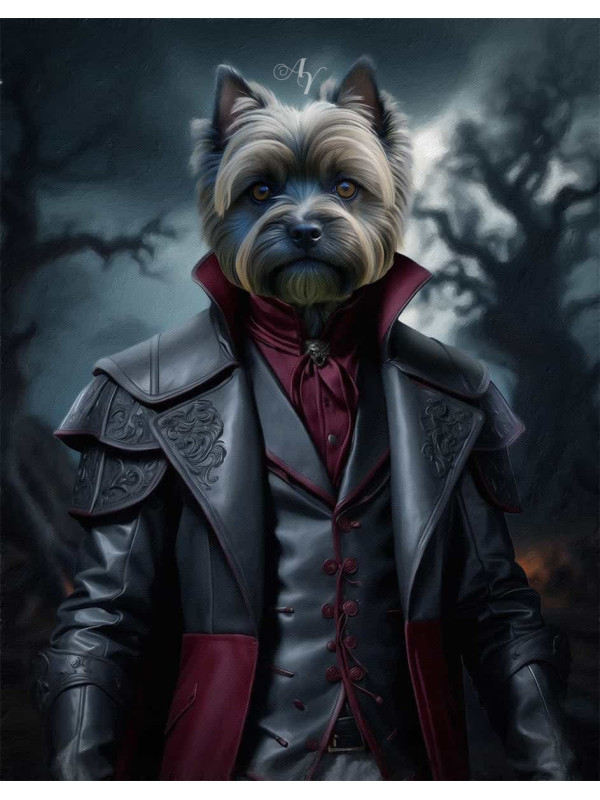 Noble Lords Pet Period Style Customized Photo Paintings