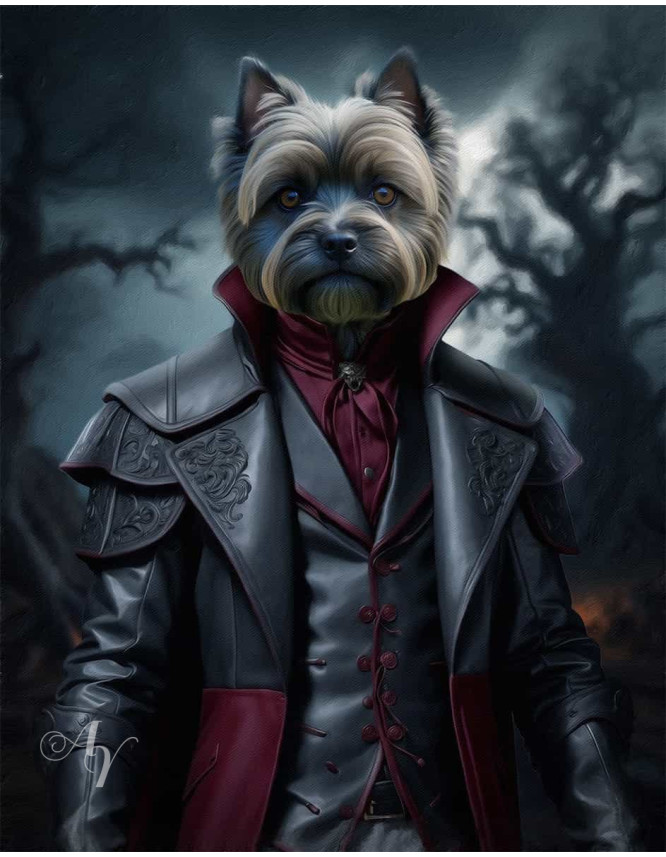 Noble Lords Pet Period Style Customized Photo Paintings Noble Lords Pet Period Style Customized Photo Paintings