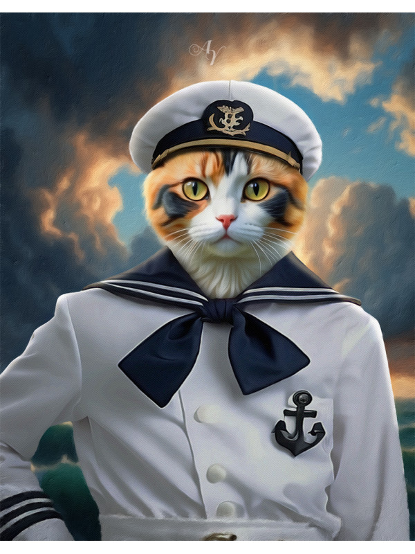 Custom Pet Military Customized Photo Paintings
