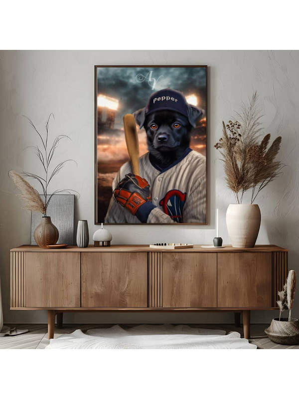 Sports Costume Dog - Cat - Pet Customized Photo Paintings