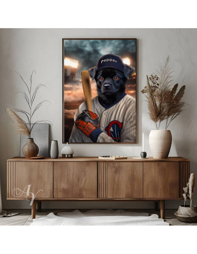 Sports Pet Customized Photo Paintings on Canvas