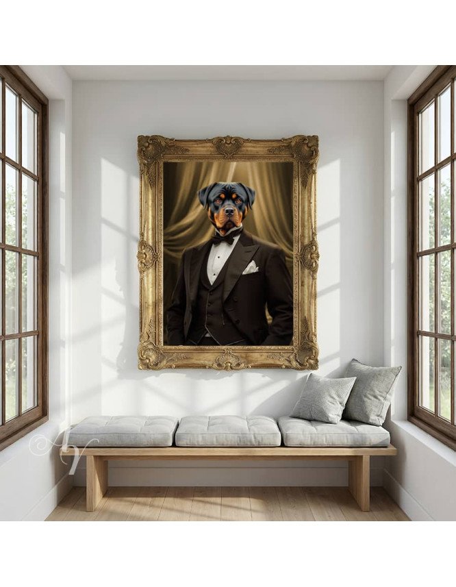 Noble Lords Pet Period Style Customized Photo Paintings Noble Lords Pet Period Style Customized Photo Paintings