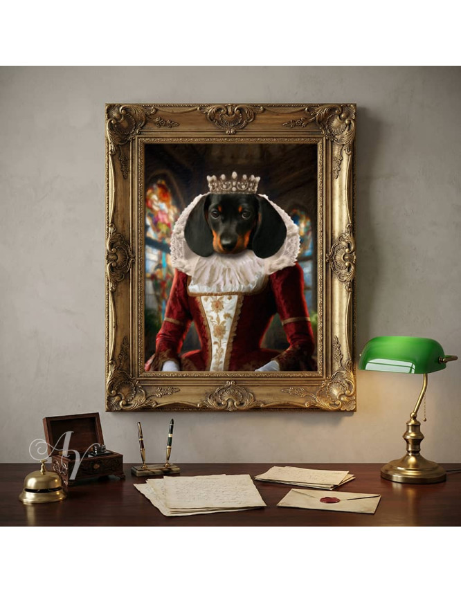 Princess Pet Customized Photo Paintings