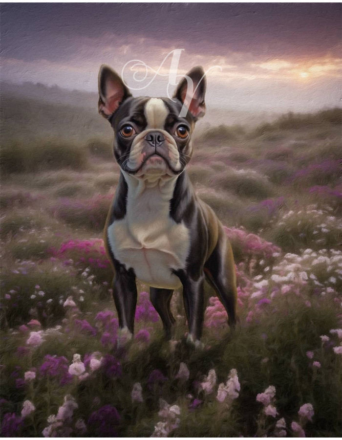 Spring Theme Pet Customized Photo Paintings Spring Theme Pet Customized Photo Paintings