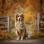Autumn Pet Customized Photo Paintings