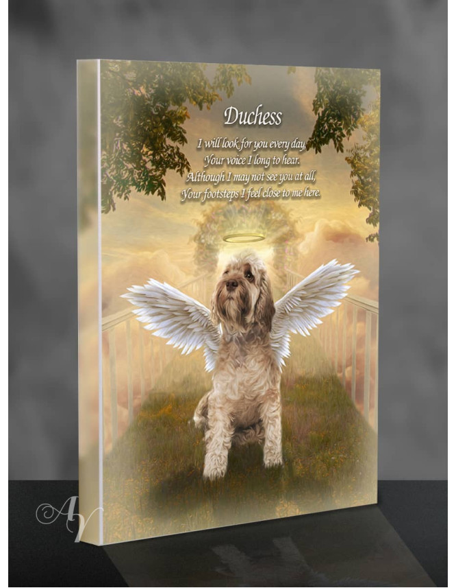 Sky Bridge Pet Memorial Customized Photo Paintings