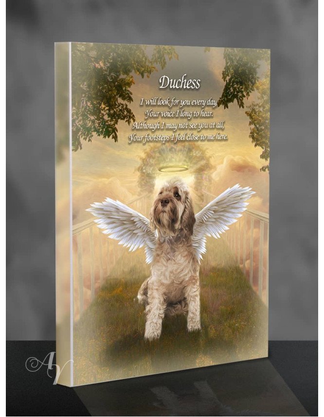 Sky Bridge Pet Memorial Customized Photo Paintings Sky Bridge Pet Memorial Customized Photo Paintings