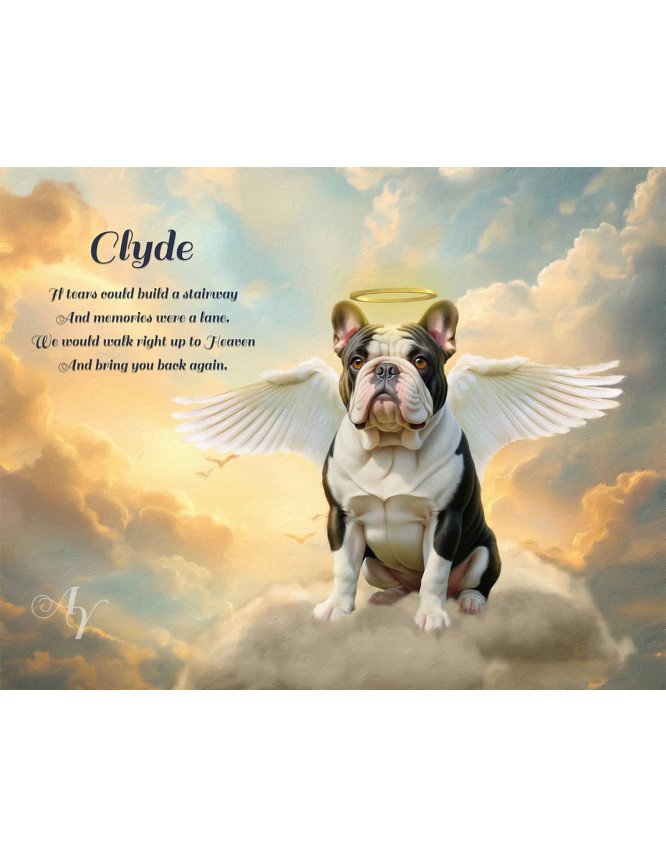 Heavens Glow Pet Memorial Customized Photo Paintings Heavens Glow Pet Memorial Customized Photo Paintings