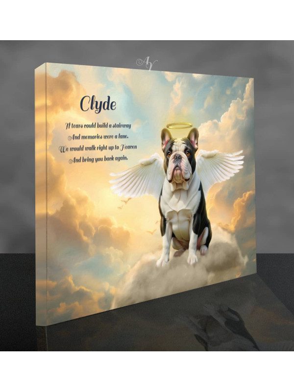 Heavens Glow Pet Memorial Customized Photo Paintings