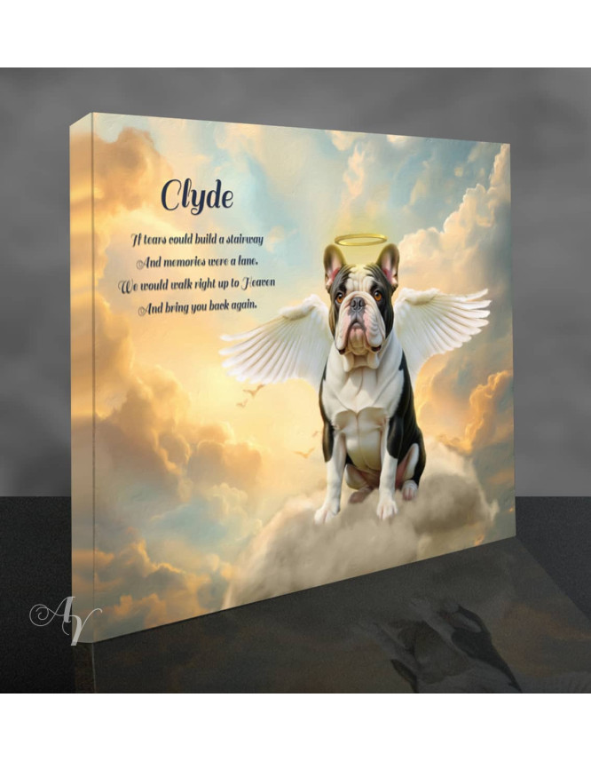 Heavens Glow Pet Memorial Customized Photo Paintings