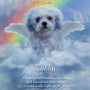 Angel Wings Pet Memorial Customized Photo Paintings