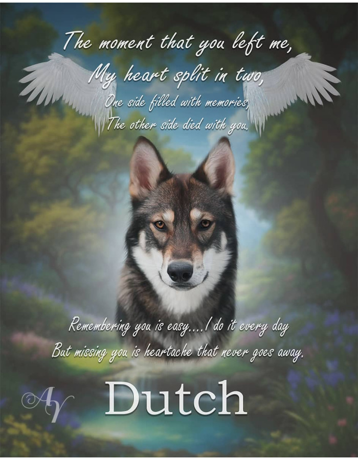 Heavens Garden Pet Loss Memorial Customized Photo Paintings Heavens Garden Pet Loss Memorial Customized Photo Paintings