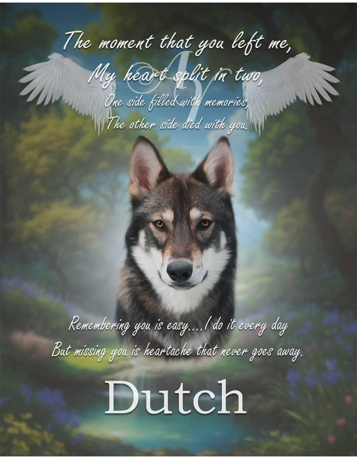 Heavens Garden Pet Loss Memorial Customized Photo Paintings Heavens Garden Pet Loss Memorial Customized Photo Paintings
