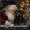 Pets with Santa Holiday Pet Customized Photo Paintings