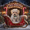 Santa Workship Pet Customized Photo Paintings