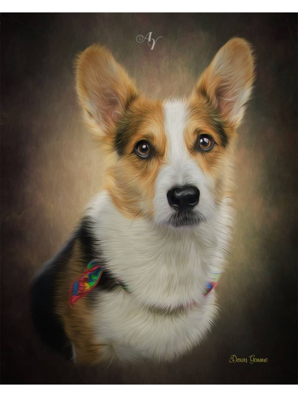 Classic All Pet Customized Photo Paintings