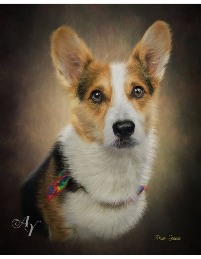 Classic All Pet Customized Photo Paintings
