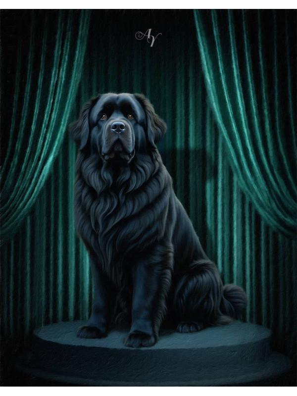 Fantasy Scene Customized Photo Paintings for Dogs, Cats, Horses